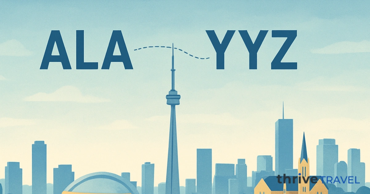 Almaty to Toronto