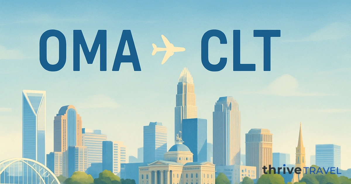 Omaha to Charlotte