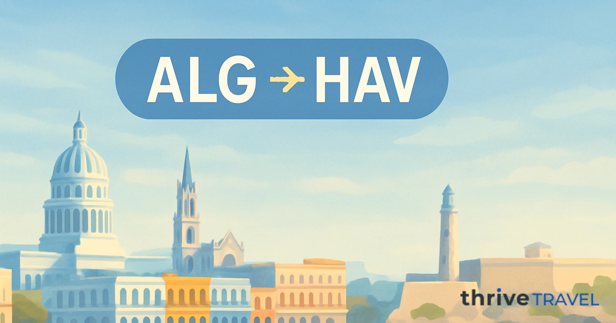 Algiers to Havana
