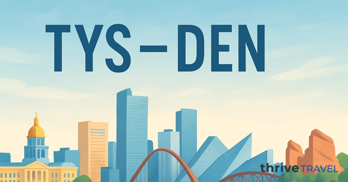 Knoxville to Denver
