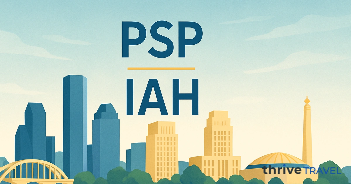 Palm Springs to Houston