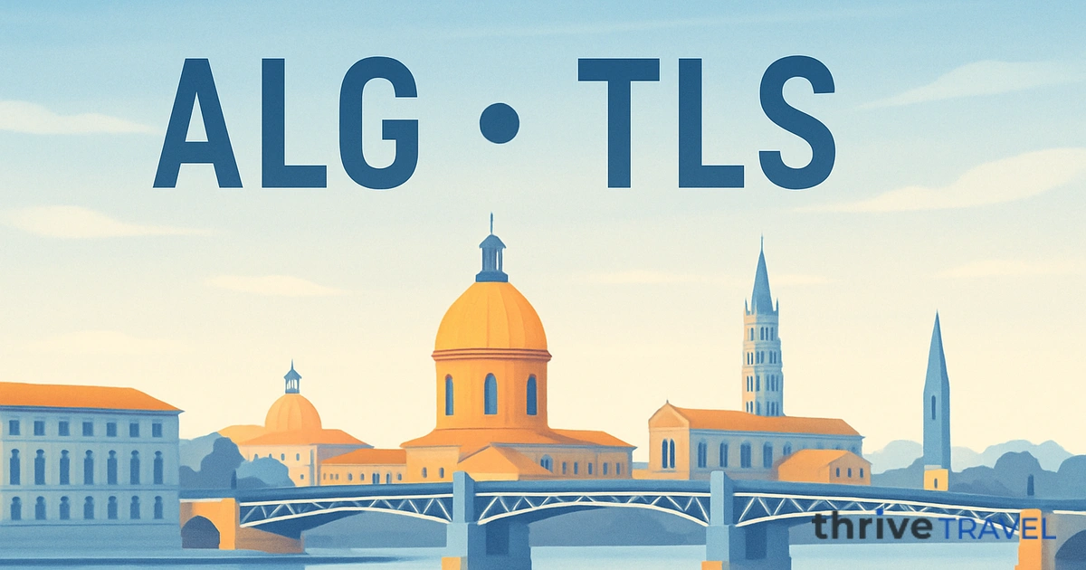 Algiers to Toulouse