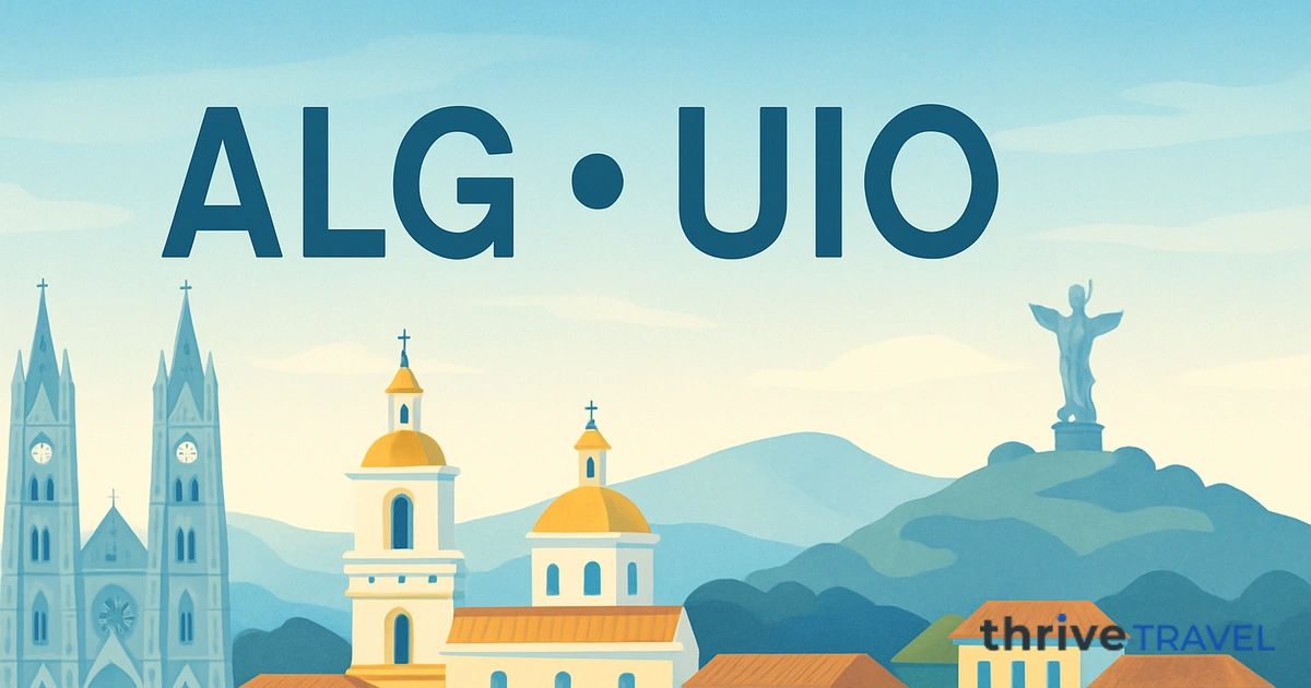 Algiers to Quito