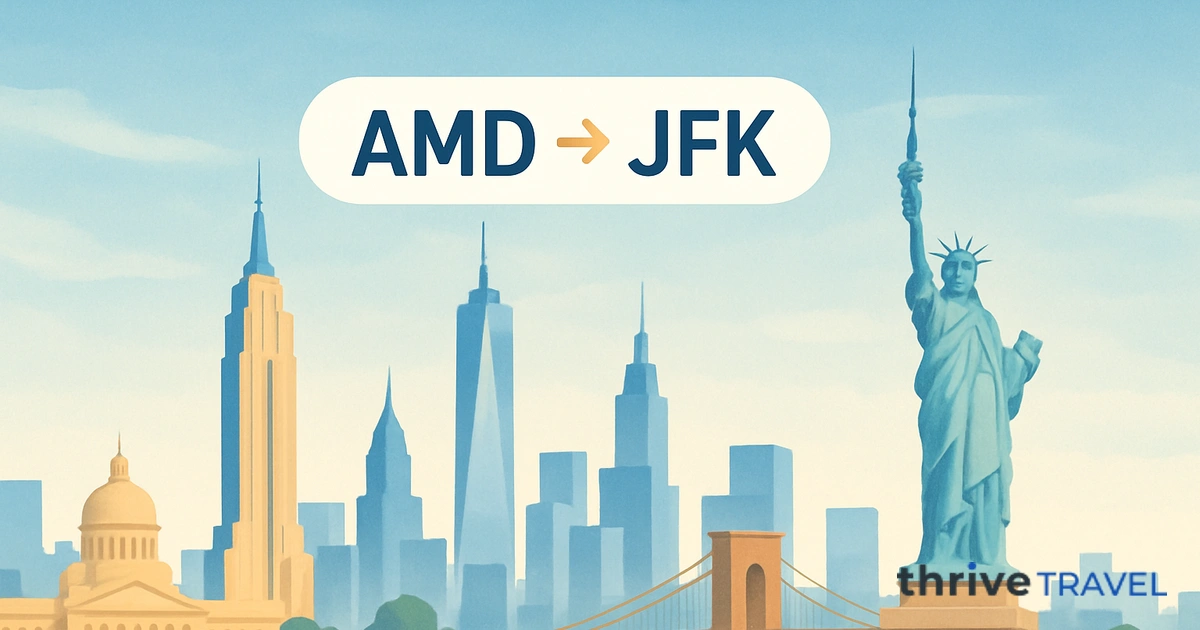 Ahmedabad to New York