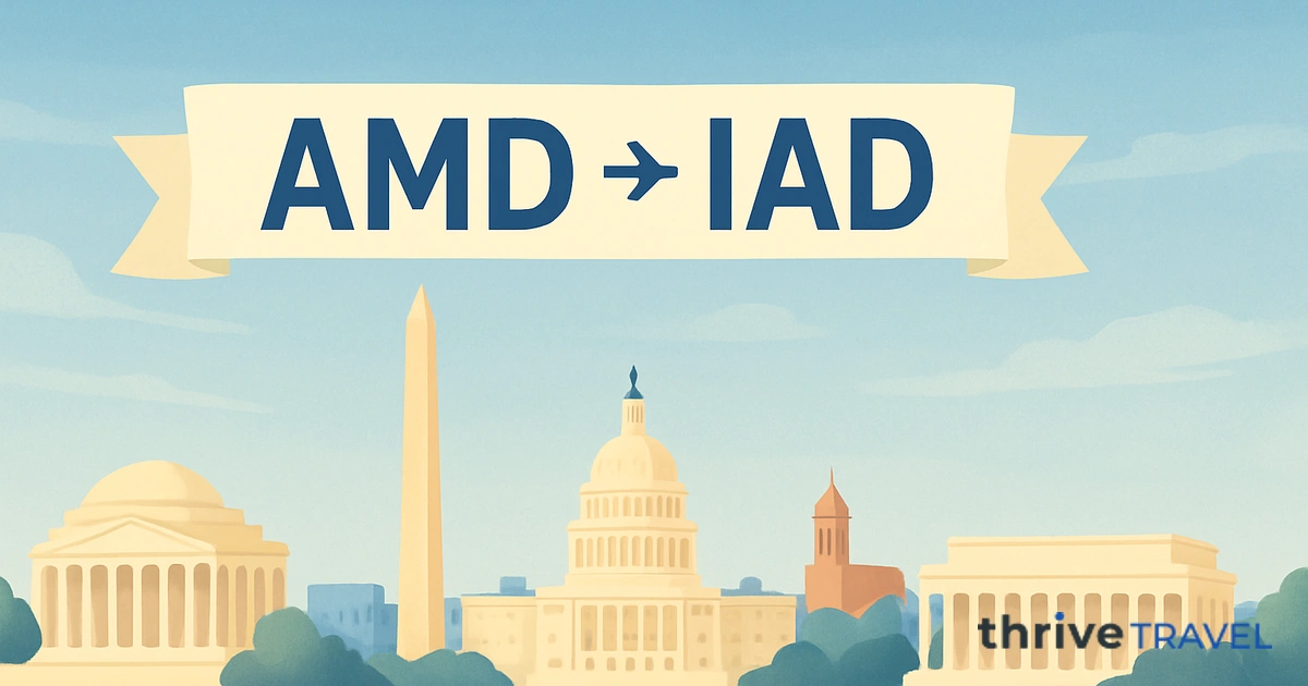 Ahmedabad to Washington