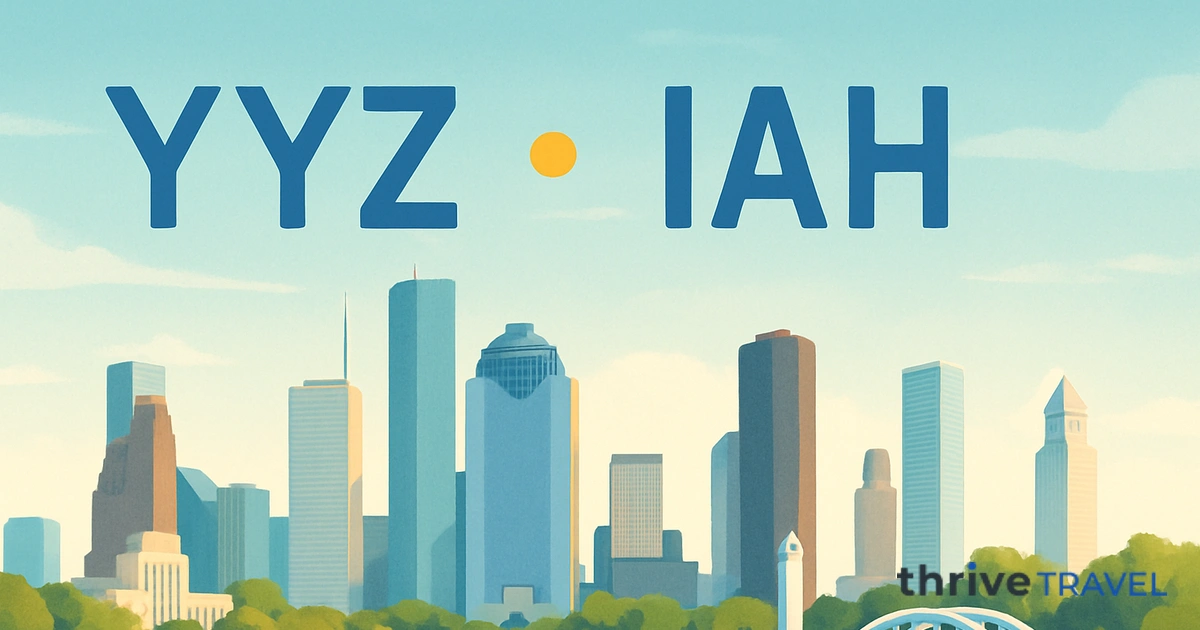 Toronto to Houston
