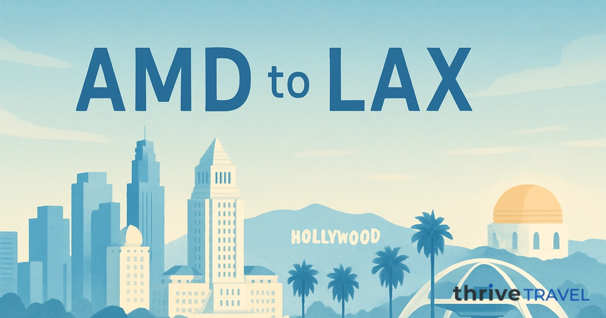 Ahmedabad to Los Angeles