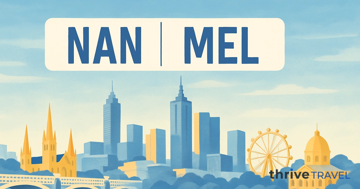 Nadi to Melbourne