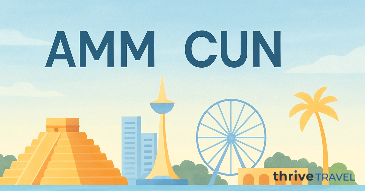 Amman to Cancun