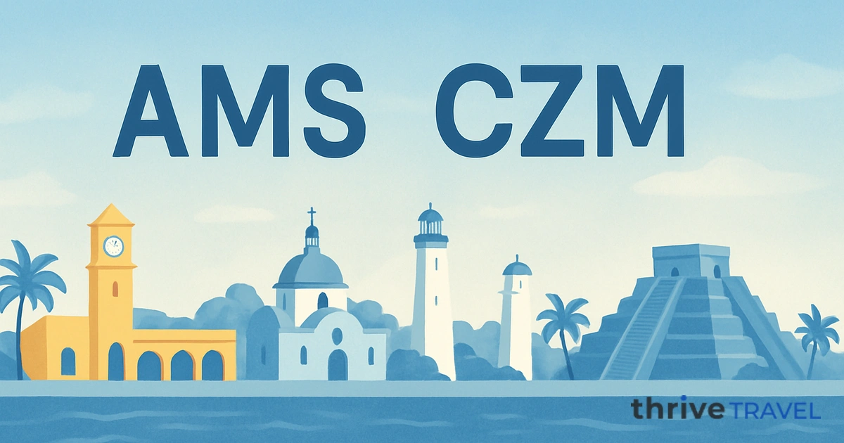 Amsterdam to Cozumel
