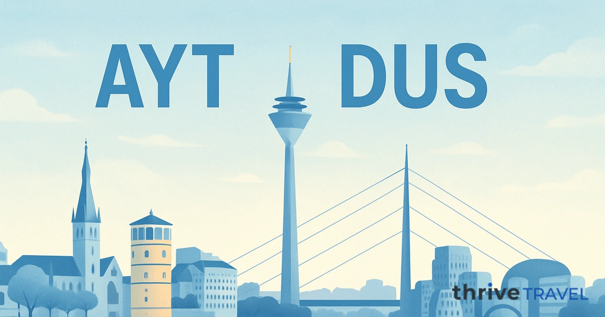 Antalya to Düsseldorf