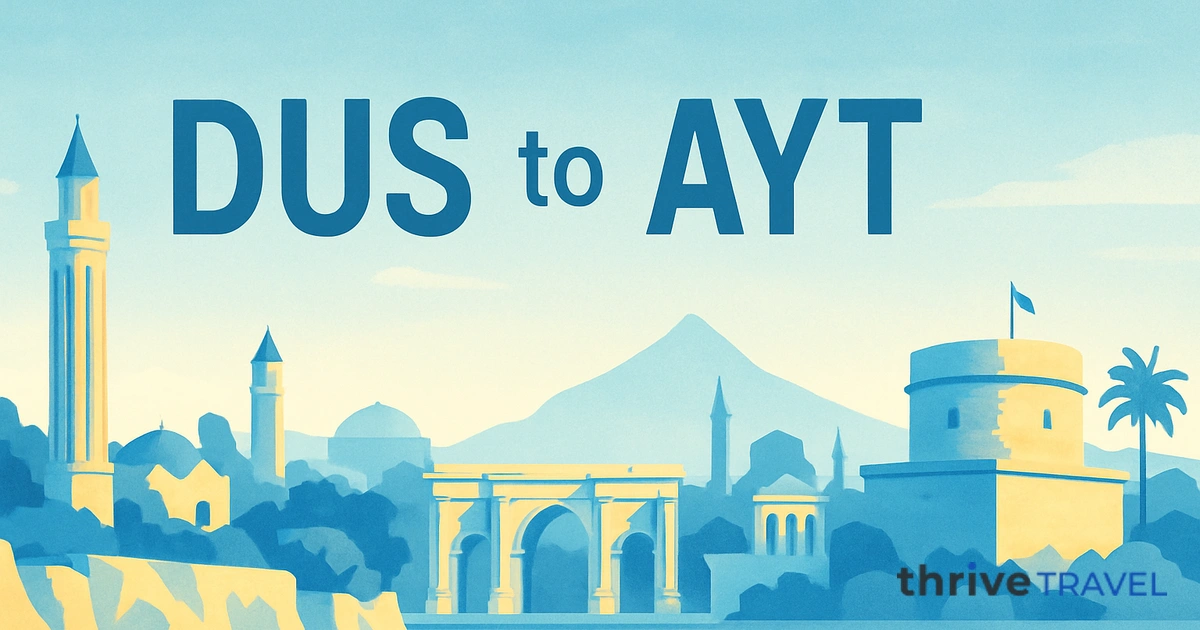 Dusseldorf to Antalya