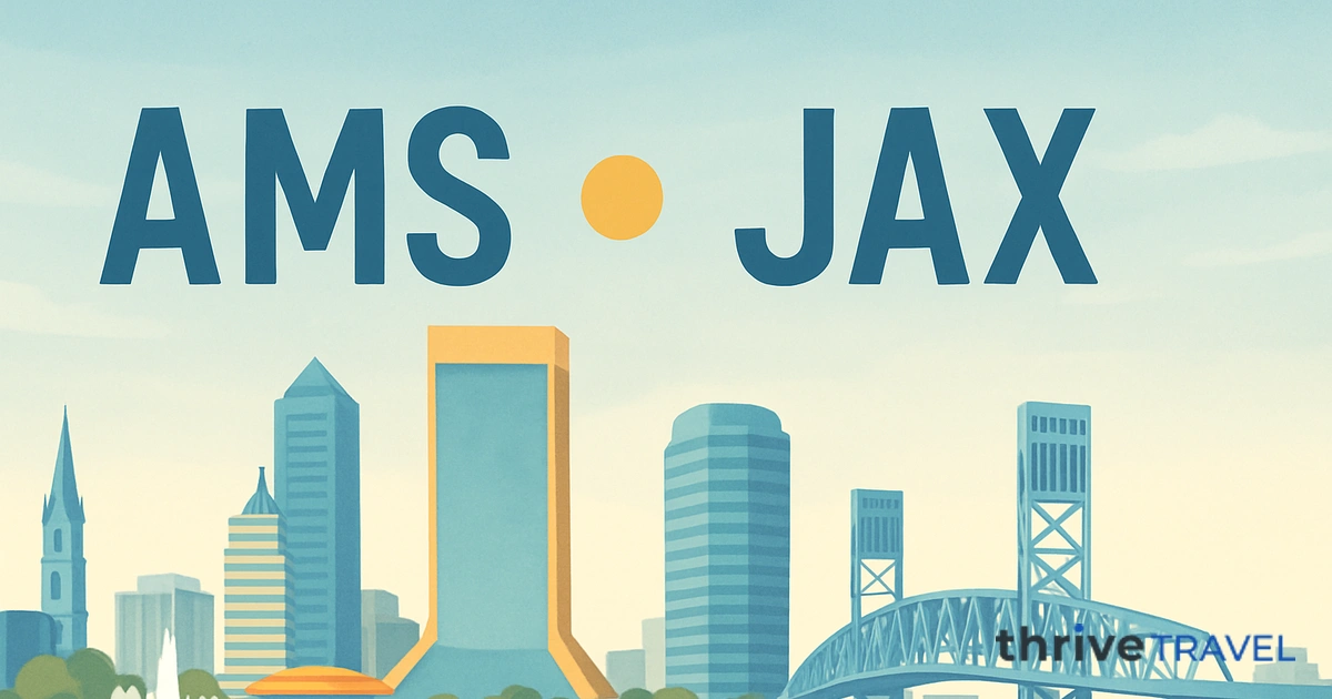 Amsterdam to Jacksonville