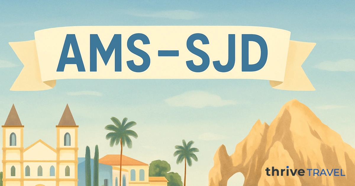 Amsterdam to San José del Cabo