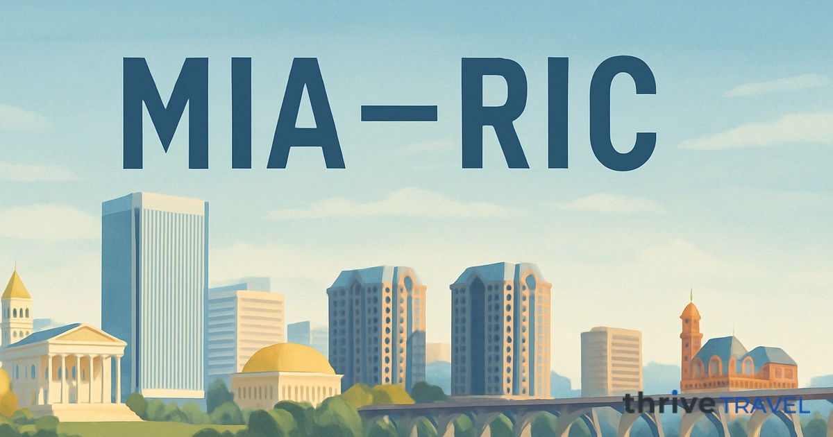 Miami to Richmond