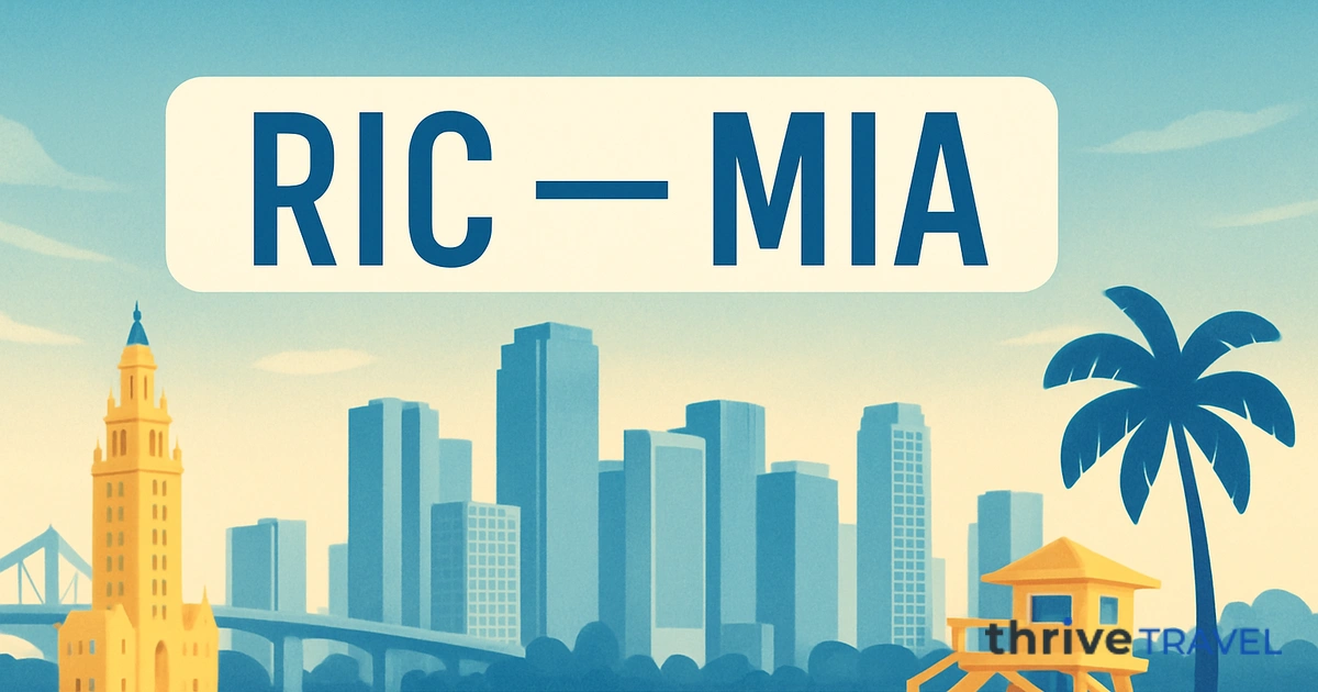 Richmond to Miami