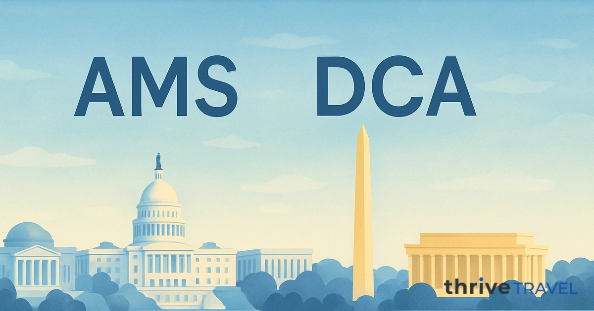Amsterdam to Washington