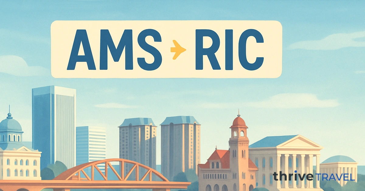 Amsterdam to Richmond