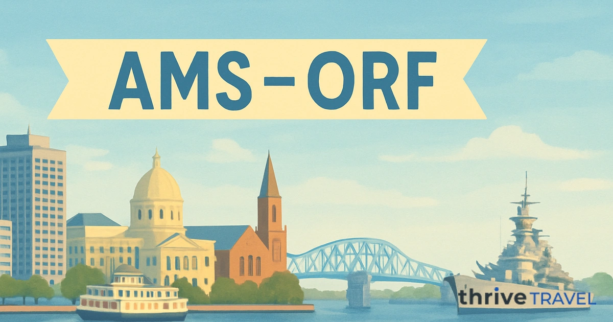Amsterdam to Norfolk