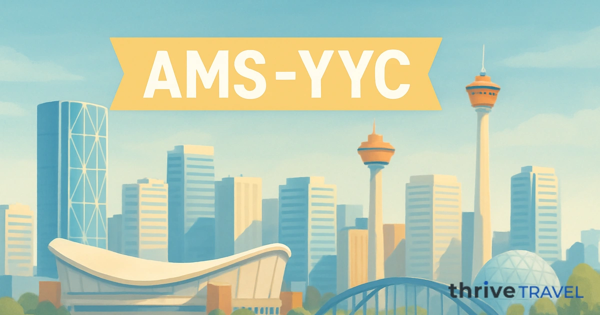 Amsterdam to Calgary