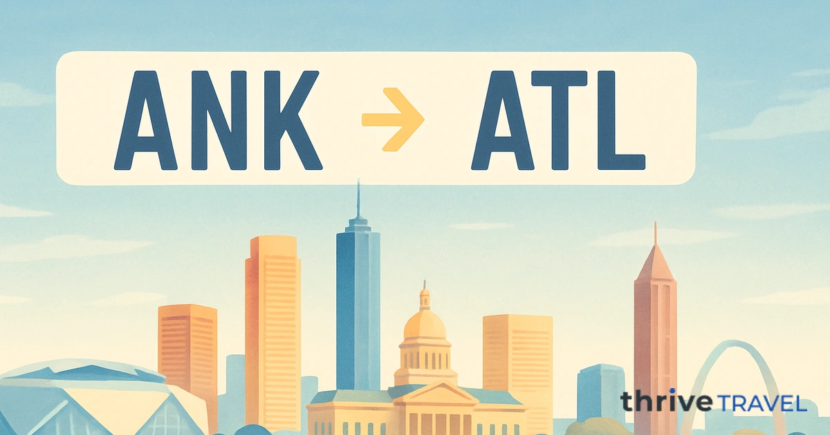 Anchorage to Atlanta