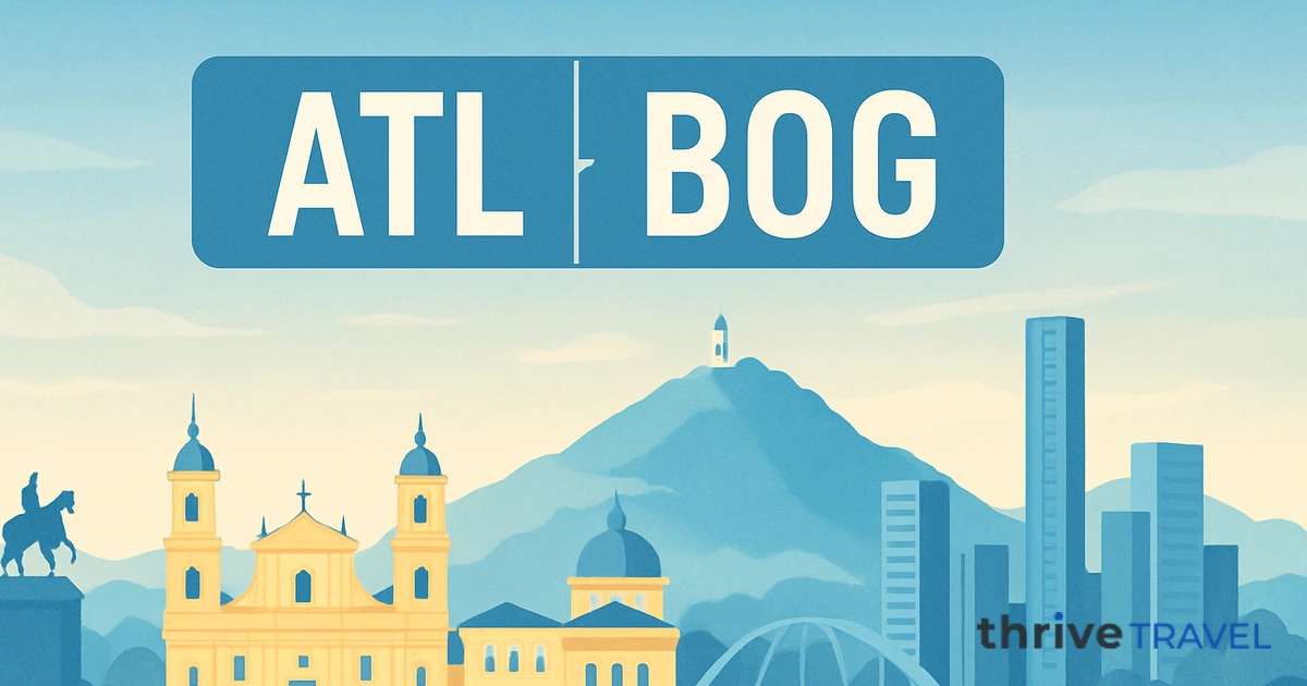 Atlanta to Bogotá