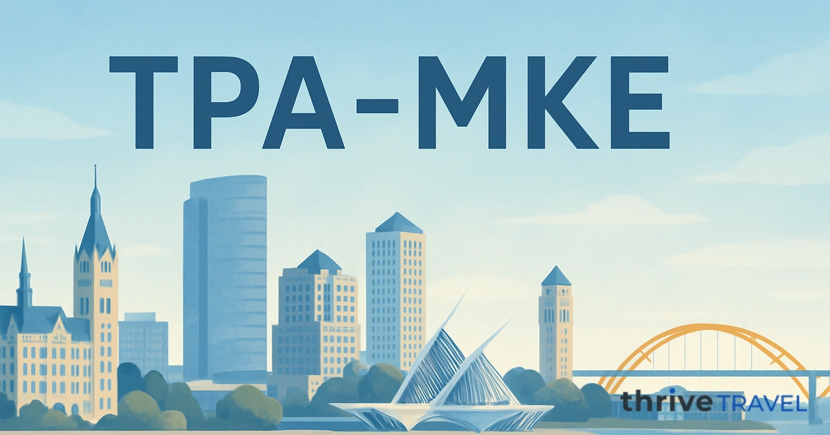 Tampa to Milwaukee