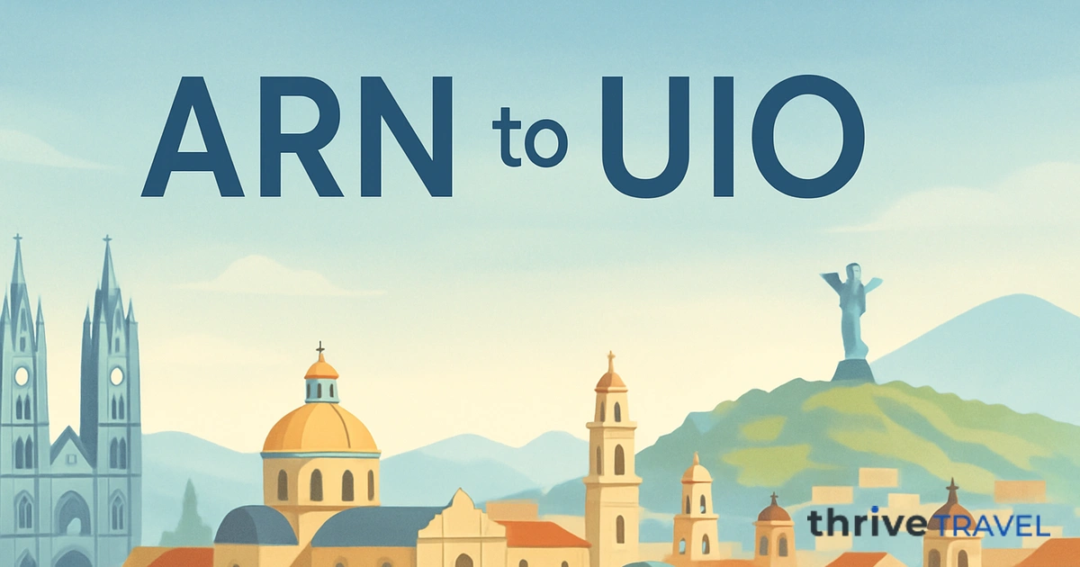 Stockholm to Quito
