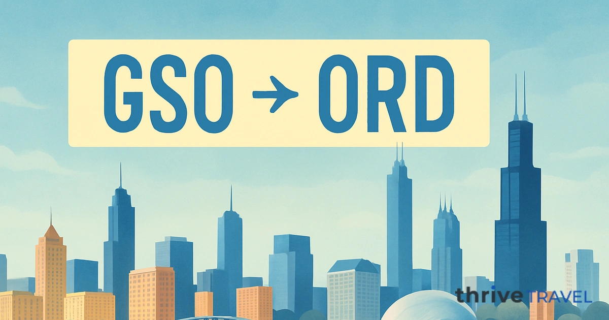 Greensboro to Chicago