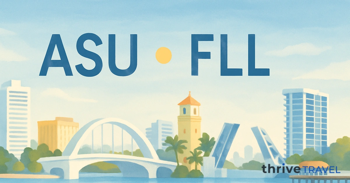 Asunción to Fort Lauderdale