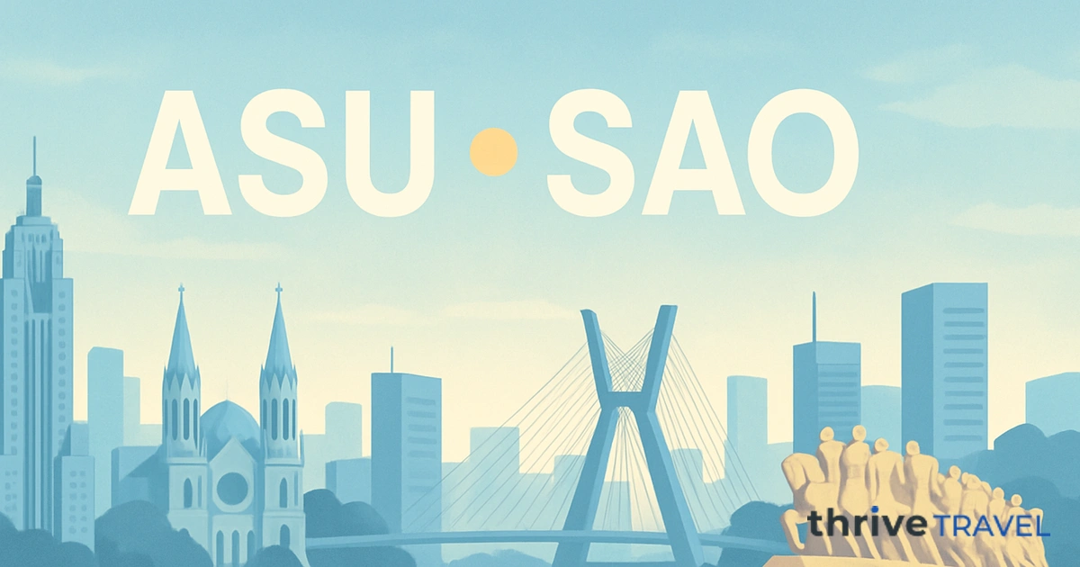 Asunción to São Paulo