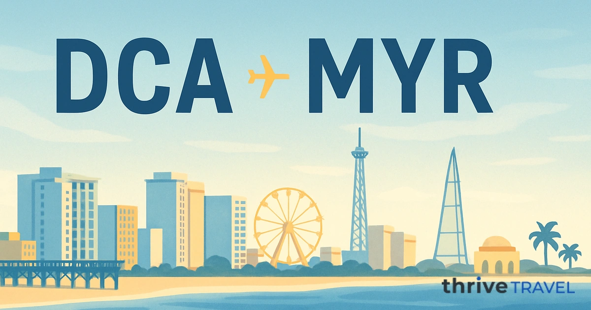 Washington to Myrtle Beach