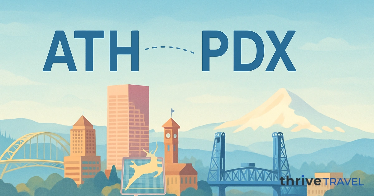 Athens to Portland