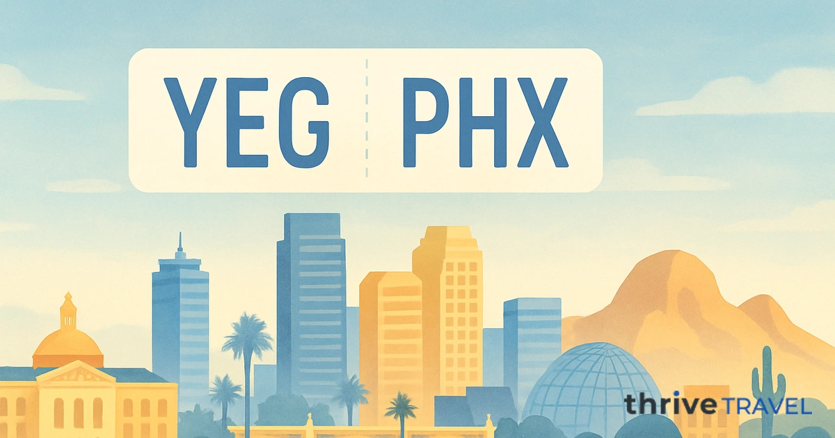 Edmonton to Phoenix