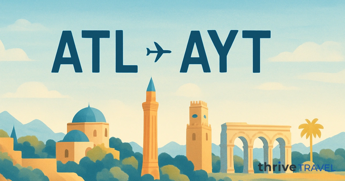 Atlanta to Antalya
