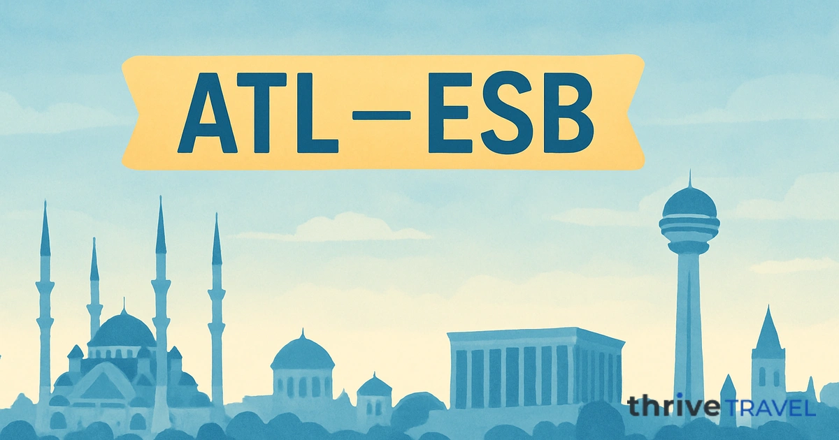 Atlanta to Ankara