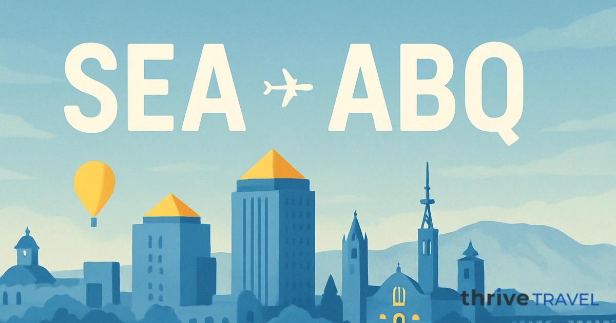 Seattle to Albuquerque