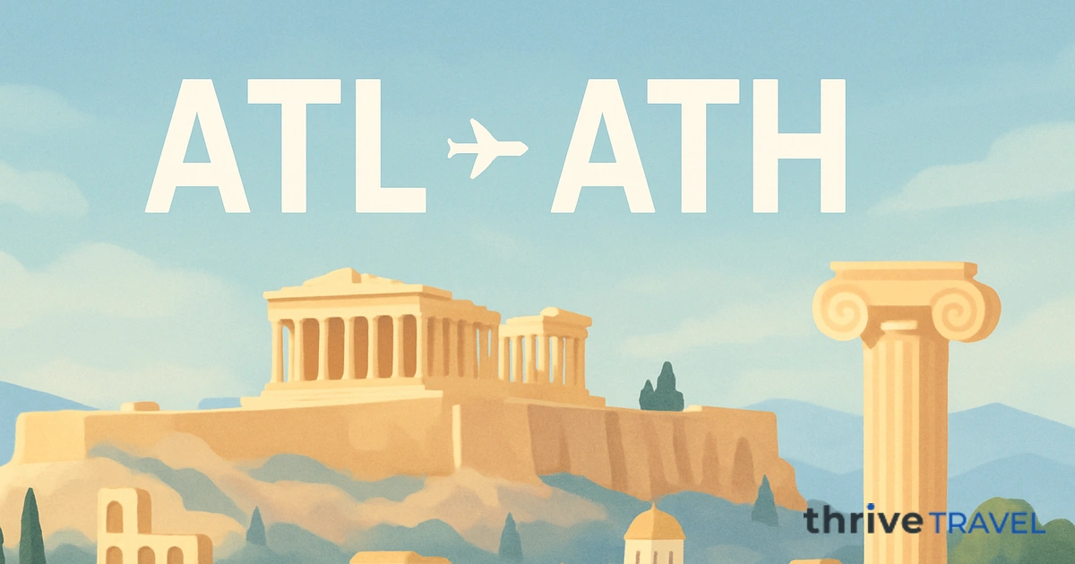 Atlanta to Athens