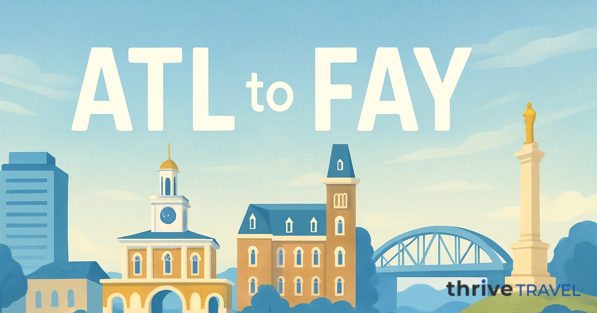 Atlanta to Fayetteville