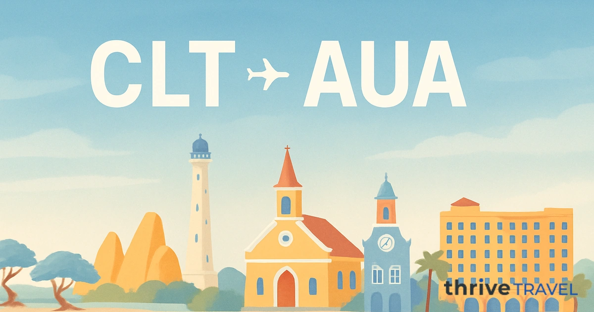 Charlotte to Aruba