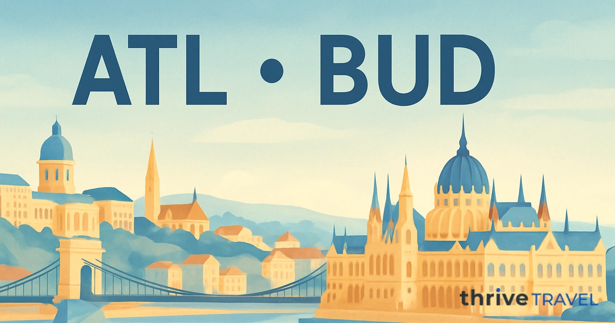 Atlanta to Budapest