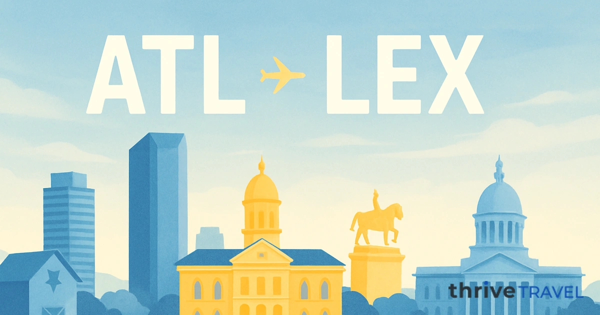 Atlanta to Lexington