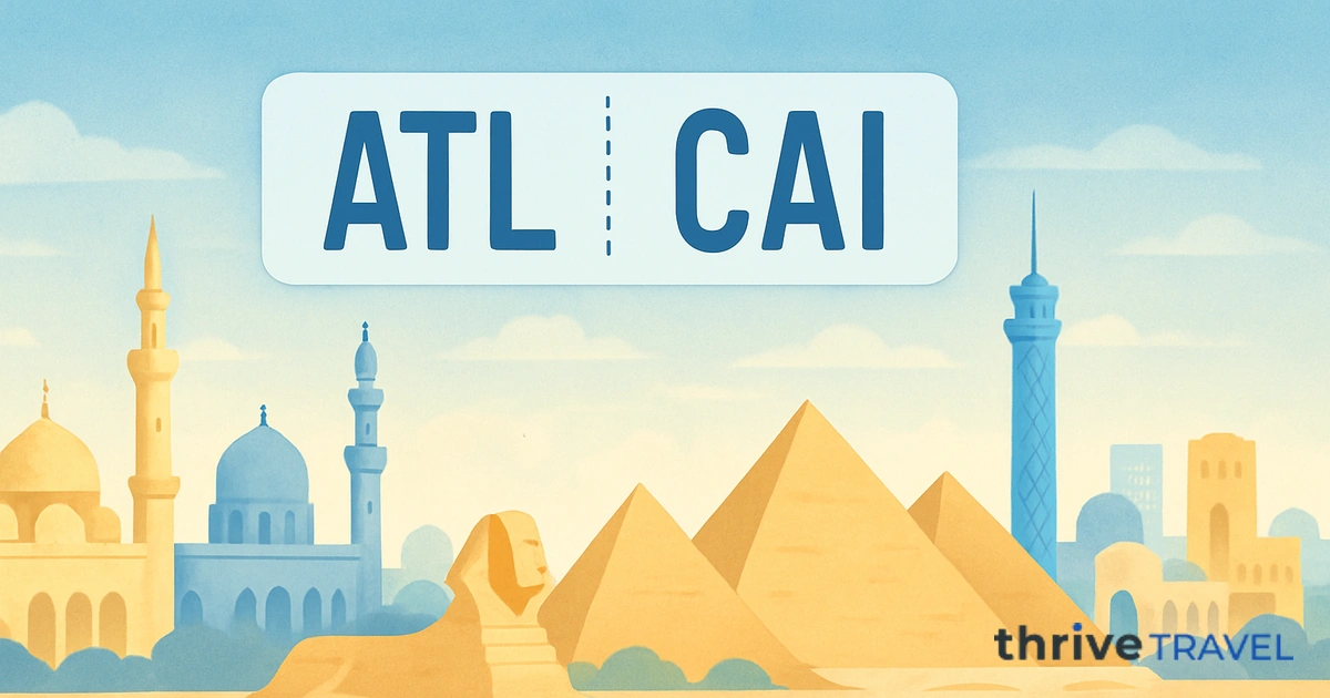 Atlanta to Cairo