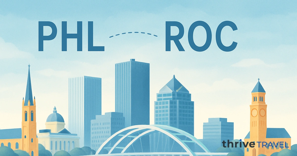 Philadelphia to Rochester