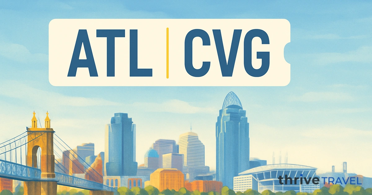 Atlanta to Cincinnati