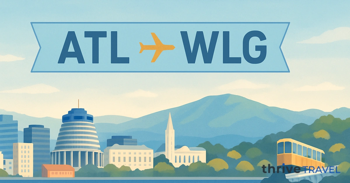 Atlanta to Wellington