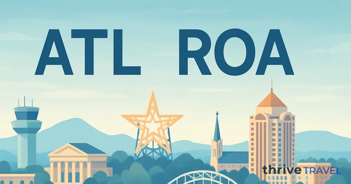 Atlanta to Roanoke
