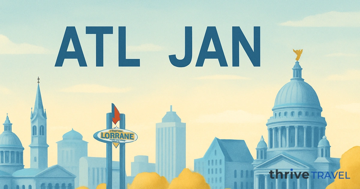Atlanta to Jackson
