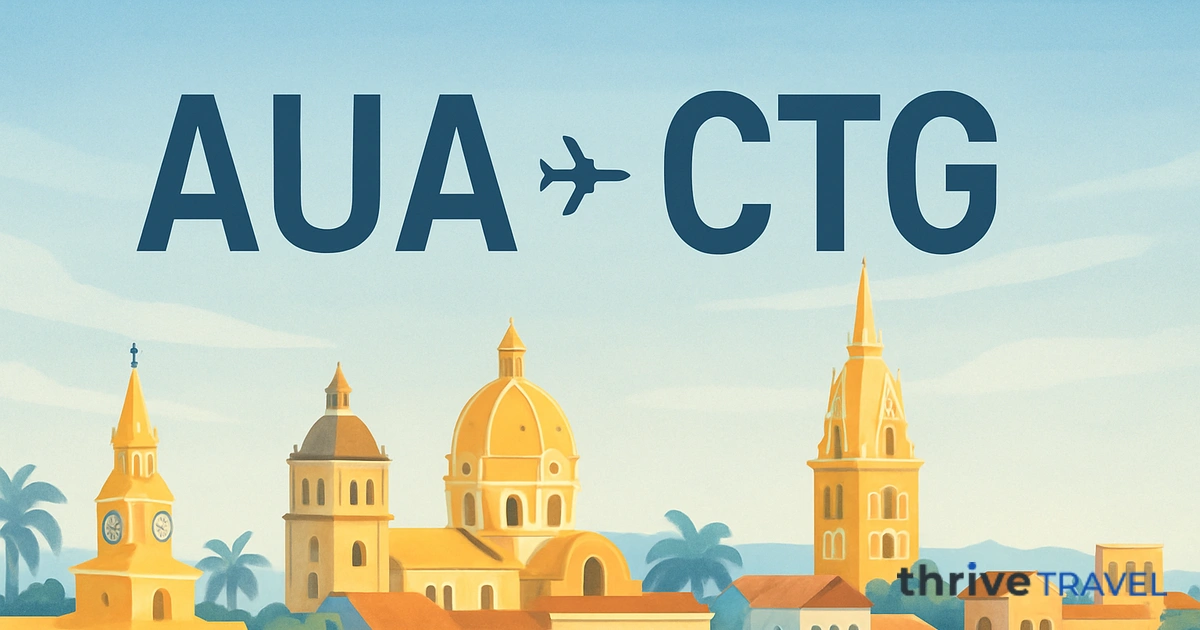 Aruba to Cartagena