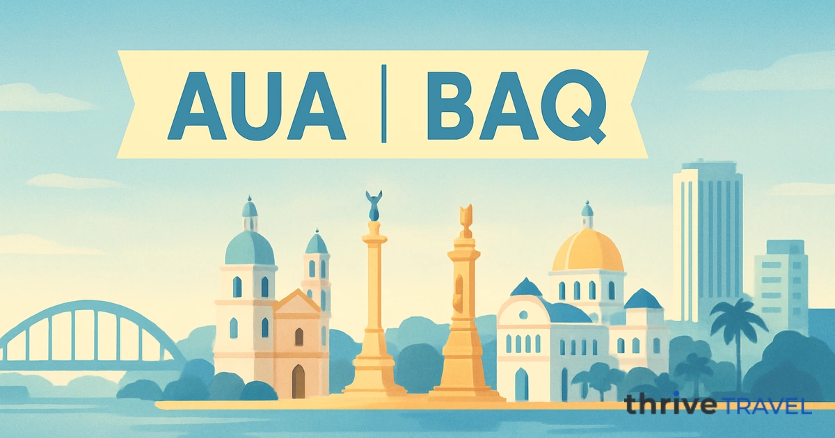 Aruba to Barranquilla
